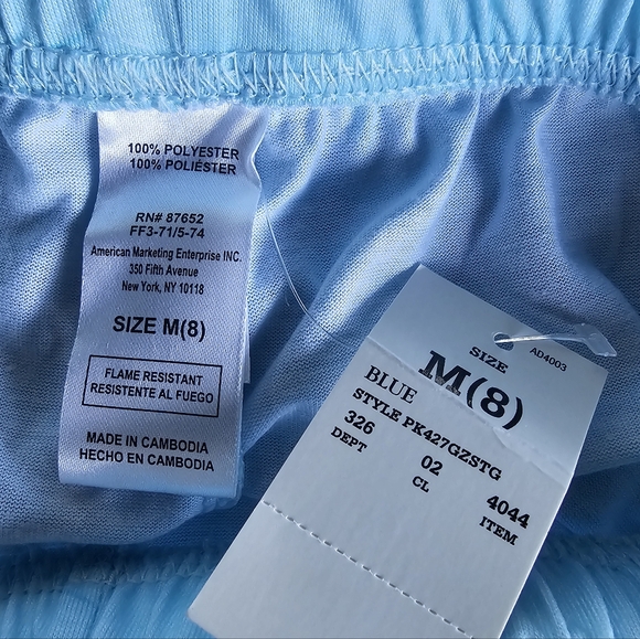 NWT Girls' Pokemon Pikachu and Eevee T-shirt & Pants Pajama Set - Medium(8) - Picture 8 of 11